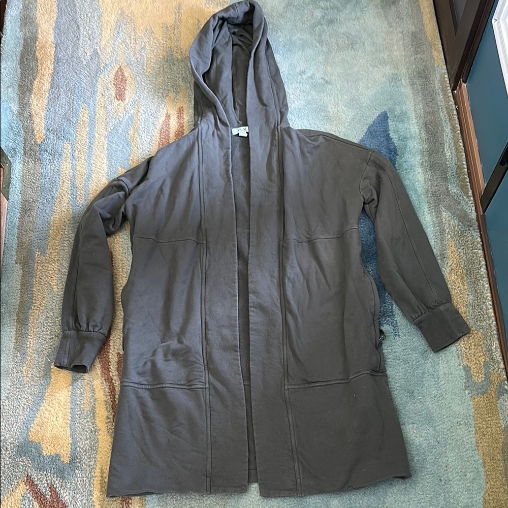FLX Women's Gray Hooded Sweatshirt
